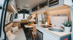 Lire la suite à propos de l’article Van life, le mode de vie nomade en van aménagé 🚐🌍✨